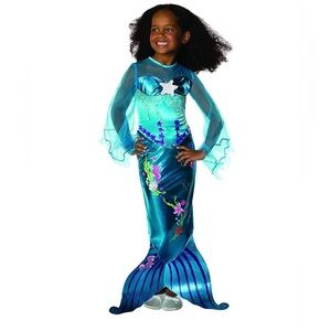 Rubie's Shimmering Magical Mermaid Costume - Blue and Green - XS